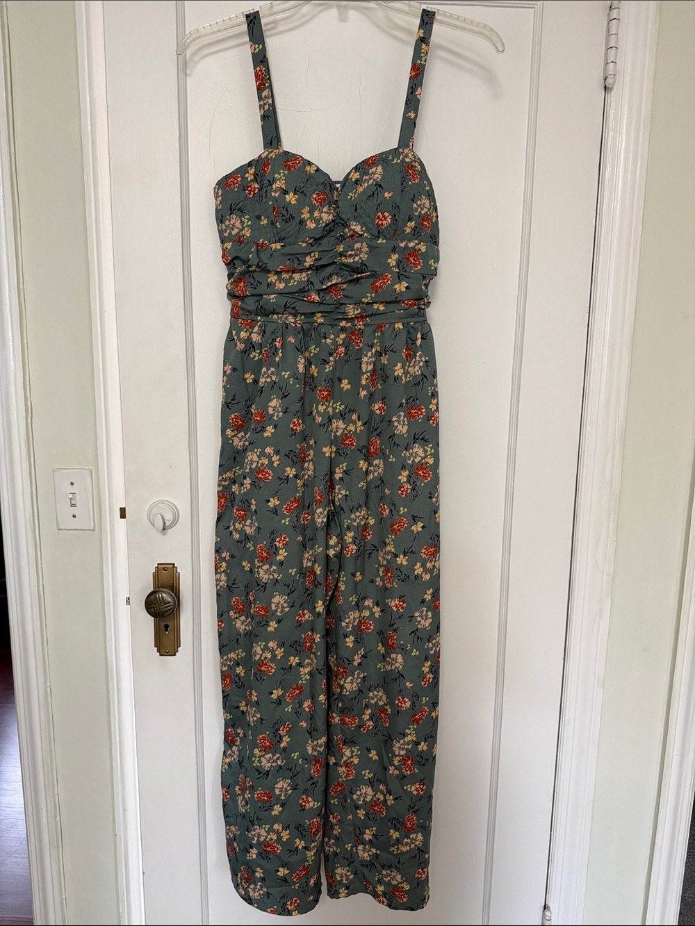 Floral Wide Leg Jumpsuit